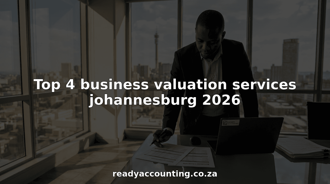 Top 4 business valuation services johannesburg 2026